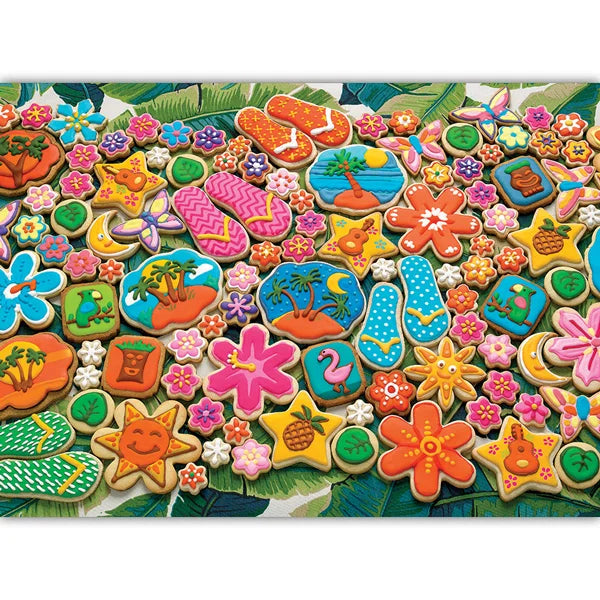 Tropical Cookies 1000 Piece Puzzle by Jack Pine