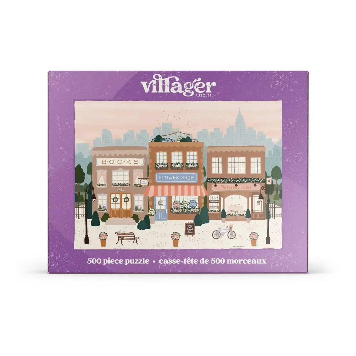 Villager Puzzles - Main Street - 500 Piece Jigsaw Puzzle