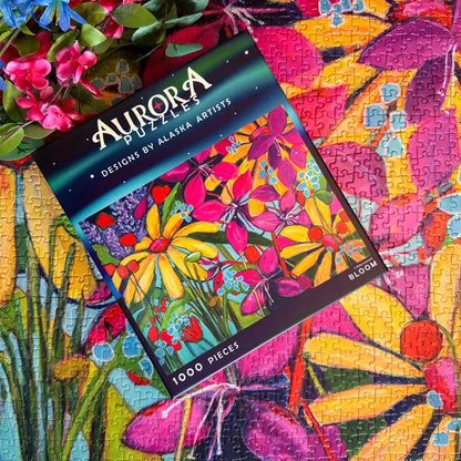 Bloom 1000 Piece Puzzle by Aurora Puzzles