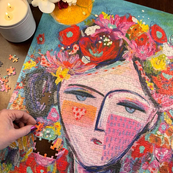 Evangaline 1000 Piece Puzzle by Aurora Puzzles
