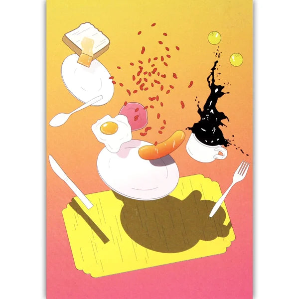 Breakfast 500 Piece Puzzle by Cloudberries