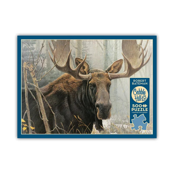 Bull Moose 500 Piece Jigsaw Puzzle By Cobble Hill - Puzazzled