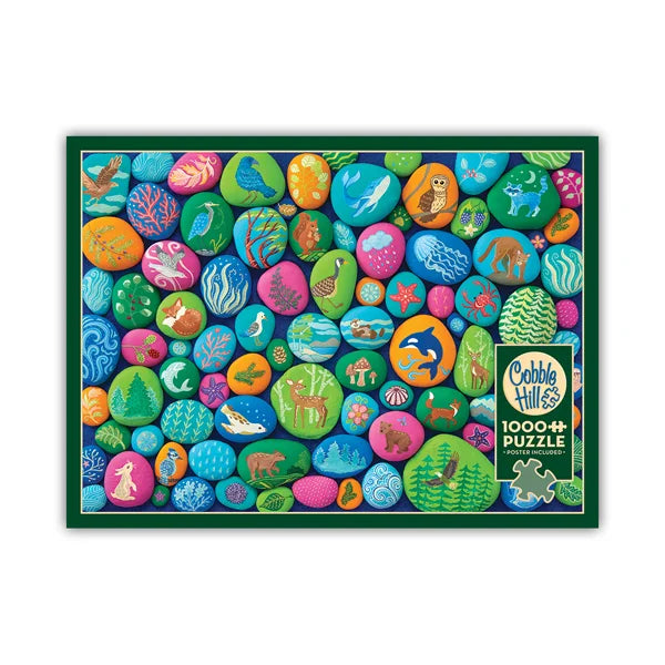 Northwest Stones 1000 Piece Jigsaw Puzzle By Cobble Hill - Puzazzled