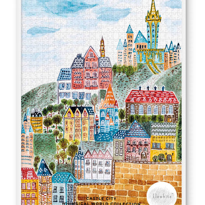 Castle City 1000 Piece Puzzle by Elewhite
