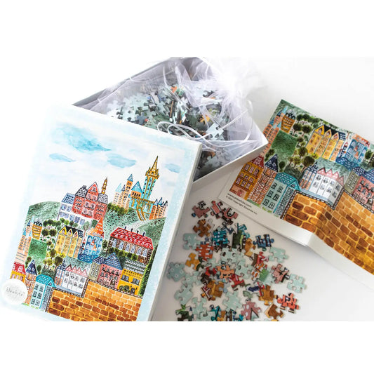 Castle City 1000 Piece Puzzle by Elewhite