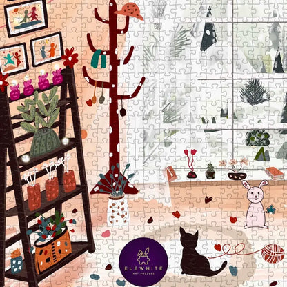 Cocooned Comfort 1000 Piece Puzzle by Elewhite
