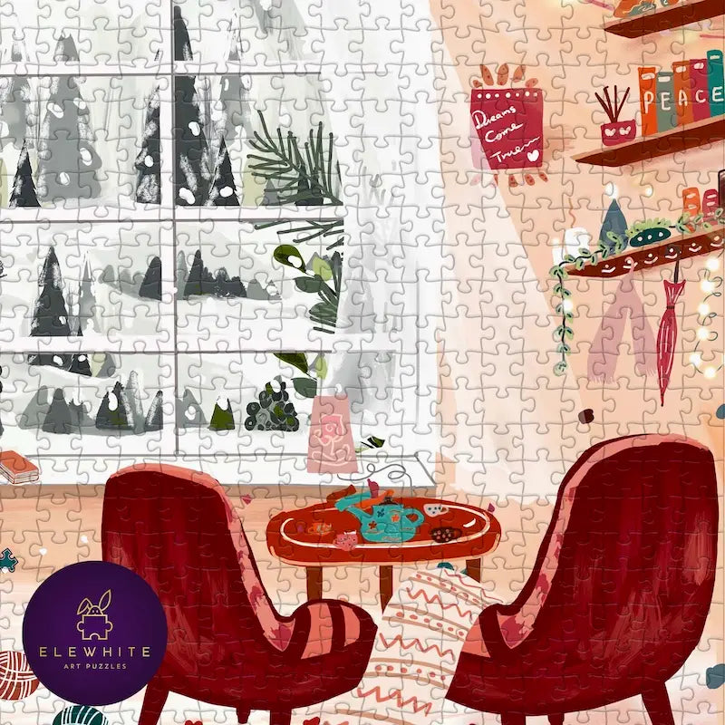 Cocooned Comfort 1000 Piece Puzzle by Elewhite