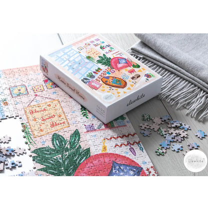 Home Sweet Home 1000 Piece Puzzle by Elewhite