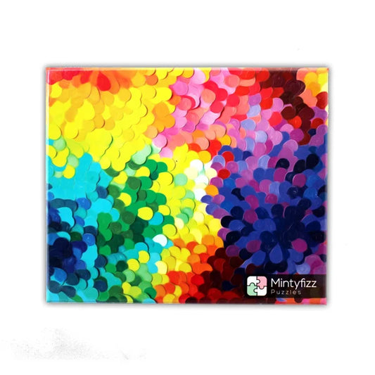 Prismatic Scales - 1000 Piece Jigsaw Puzzle by Mintyfizz Puzzles - Puzazzled