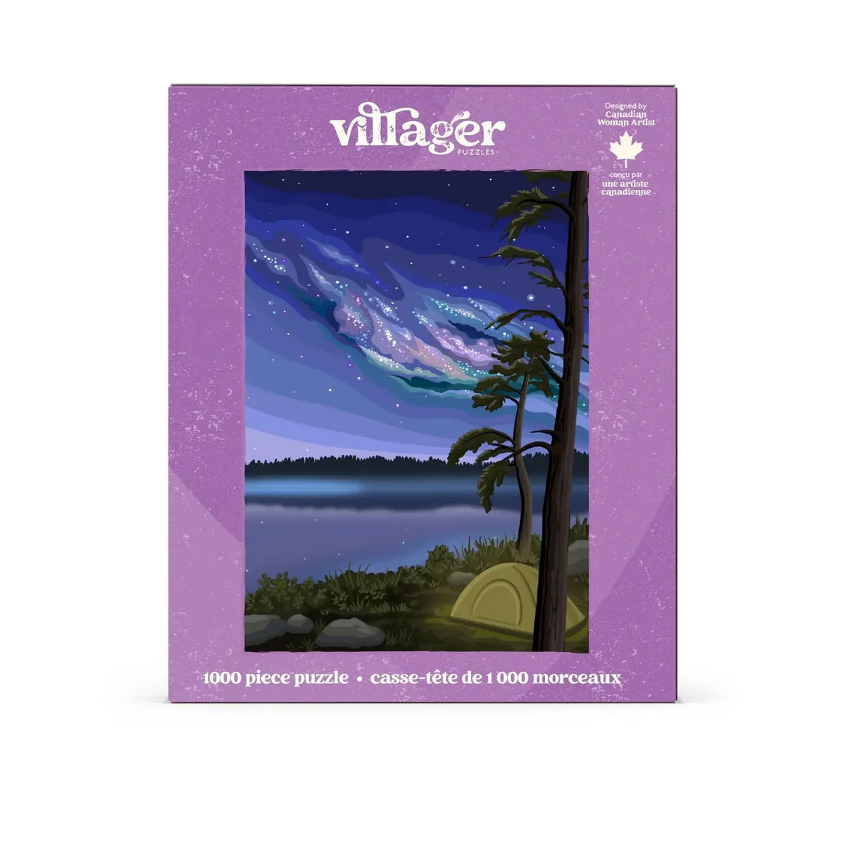 Northern Camping 1000 Piece Puzzle by Villager Puzzles