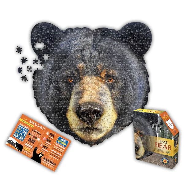 I AM Bear 550 Piece Puzzle by Madd Capp Games
