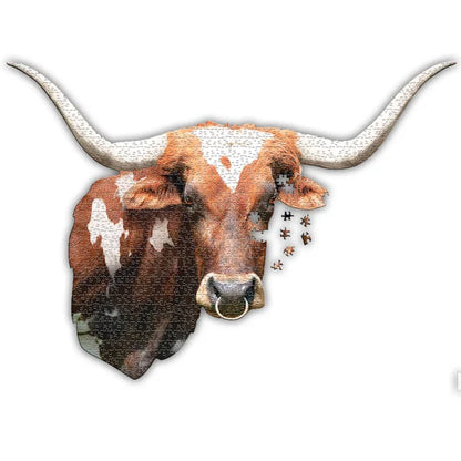 I AM Longhorn 550 Piece Puzzle by Madd Capp Games