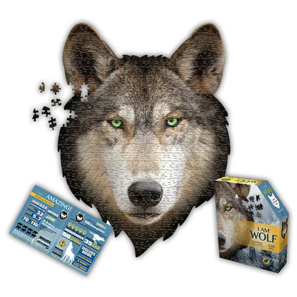 I AM Wolf 550 Piece Puzzle by Madd Capp Games